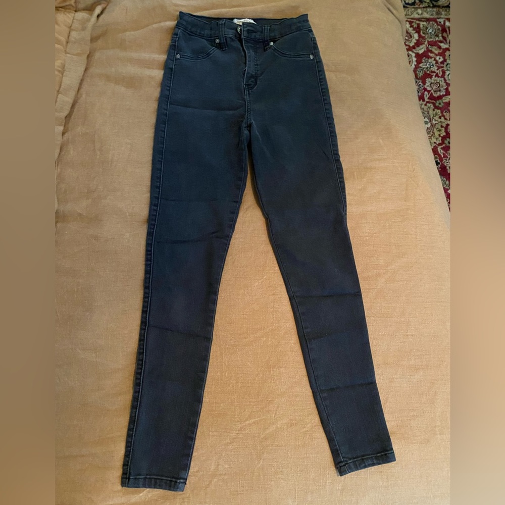 Altard state washed black skinny jeans